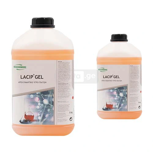 IKOCHIMIKI-იკოჩემიკი Lacip Gel ჭურჭლის სარეცხი სადეზინფექციო კონცენტრატი 5ლ